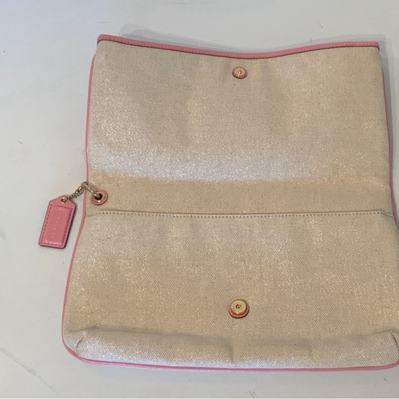 COACH RARE PARKER FOLDOVER TATTOO CLUTCH BAG - Picture 8 of 9